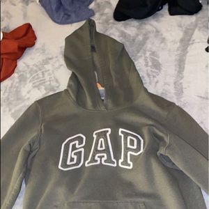 a cute olive green hoodie.